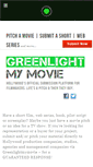 Mobile Screenshot of greenlightmymovie.com